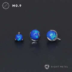 Ball 3-Prongs 3мм/4мм Opal #05