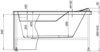 Aquanet 243800 Панель фронтальная L120 H54 У (243800)