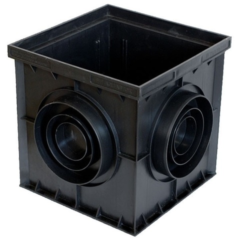 Дождеприемник Gidrolica Point ДП-40.40 (DN300) — пластиковый