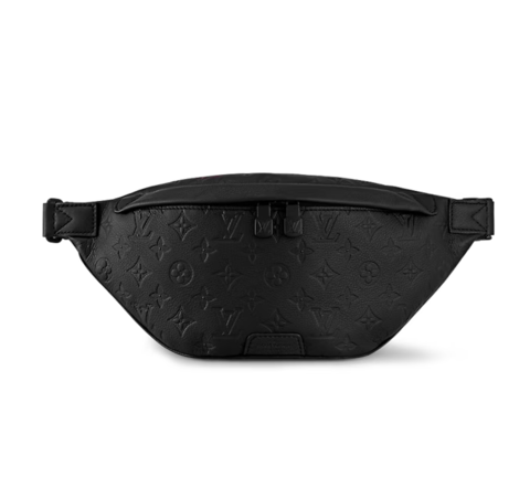 Поясная сумка Louis Vuitton Discovery PM кожа Monogram Shadow
