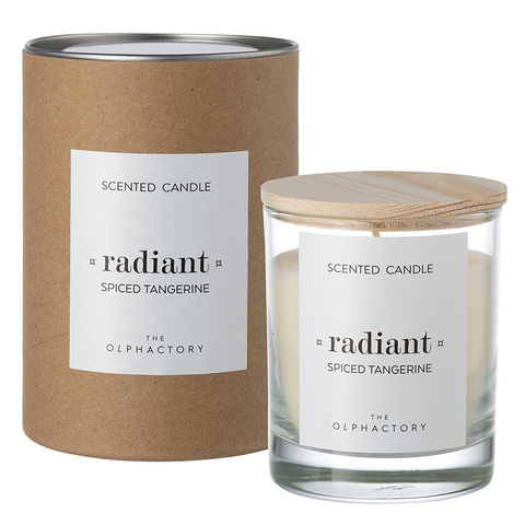 Свеча ароматическая 40ч Ambientair The Olphactory Radiant Radiant Spiced Tangerine