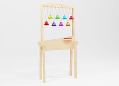 Тактильно-развивающая ширма «Мелодичные колокольчики»