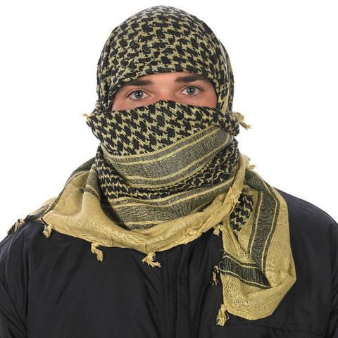 Картинка арафатка Skully Wear MZ-552 a12 (хаки) - 3