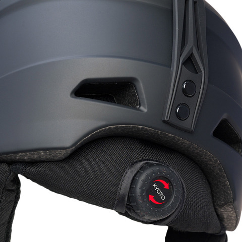 Картинка шлем горнолыжный Kyoto Sokudo II Black - 3