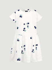 Платье с коротким рукавом Mjölk Голубика