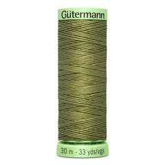 Нить Top Stitch 30/30 м для декоративной отстрочки, Gutermann, 432 оливково-зеленый