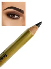 FFleur карандаш ES 7616 тон 100 ЧЁРНЫЙ для бровей с расчёской