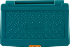 Jonnesway W45110S Набор ключей гаечных комбинированных трещоточных с аксессуарами в кейсе, 8-19 мм, 10 предметов 48879