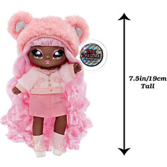 На На На Сюрприз Розовый Мишка Кали Гризли Гламурная Серия Металлик