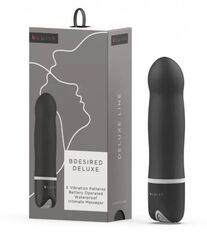 Черный мини-вибратор Bdesired Deluxe - 15,3 см. - 