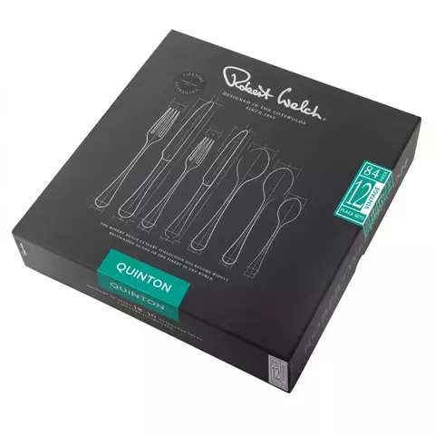 Набор столовых приборов на 84 предмета на 12 персон Robert Welch Quinton