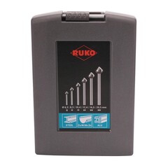 Набор зенковок 90° 6,3-20,5мм (Удлиненные) DIN335C 3z HSS 6шт Ruko 102158RO