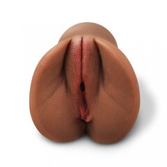 Мастурбатор реалистичный Wet pussy (коричневый)