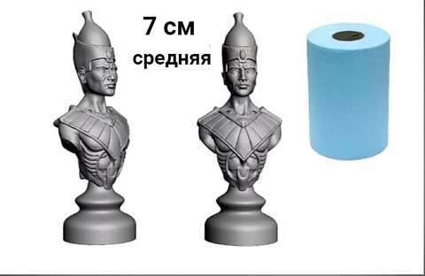 Силиконовый молд Шахматная фигура № 1 Слон Египет ( средняя)