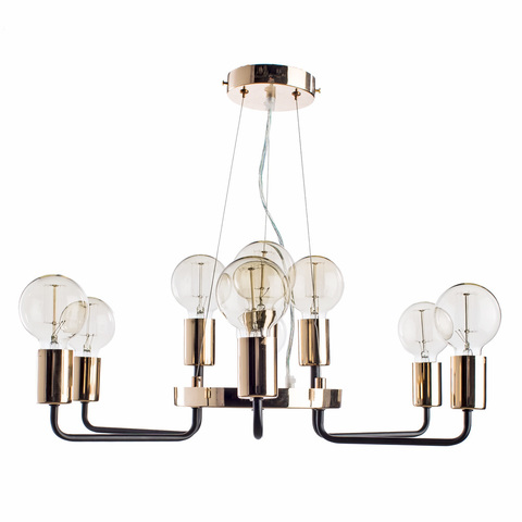 Люстра Arte Lamp Gelo A6001LM-9BK