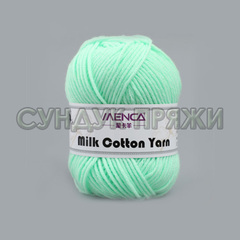 Milk Cotton Yarn 32 светлая мята