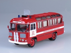 PAZ-672M firefighter Soviet Bus (SOVA) 1:43