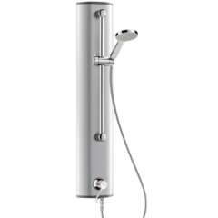 Delabie H9636 Душевая панель SECURITHERM с ручным душем, гибкая подводка фото