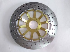 Диск тормозной передний золотой на Honda CBR F  VFR F ,CBR RR  ,VTR F .