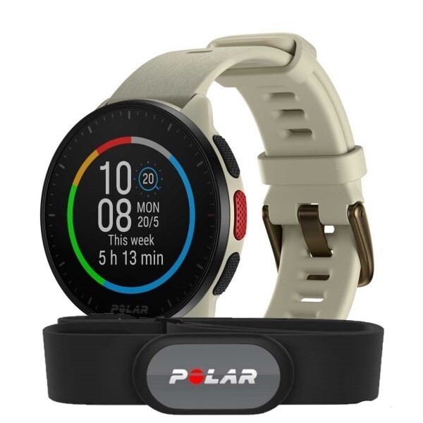 Polar Pacer Cloud White HR (H9)