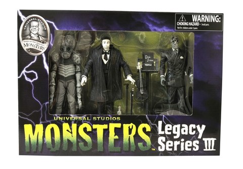 Universal Monsters Legasy Series 3 Box-Set