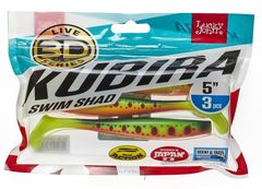 Виброхвост LJ 3D Series Kubira Swim Shad 5