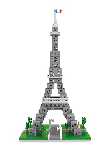 Конструктор Wisehawk Эйфелева башня 1184 детали NO. 2465 Eiffel Tower Gift Series