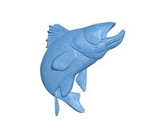 Силиконовый молд  № 502   Рыба 2 D
