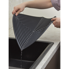 Коврик для сушки посуды dry flex, 34,6х44,6 см, бежевый