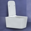 Berges 43275 Комплект  для монтажа подвесного унитаза: инсталляция NOVUM525, кнопка D5 Soft Touch черная, унитаз FLOE, сиденье дюропласт FLOE Slim SO, микролифт, быстросъем