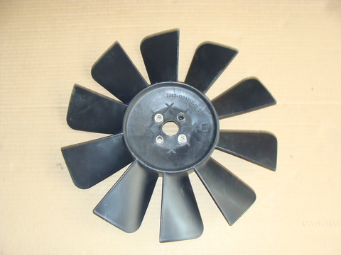 Вентилятор УАЗ,ГАЗель,Соболь (пластик,10 лопастей)