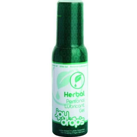 Смазка на водной основе JoyDrops Herbal - 100 мл. - JoyDrops 302.0002