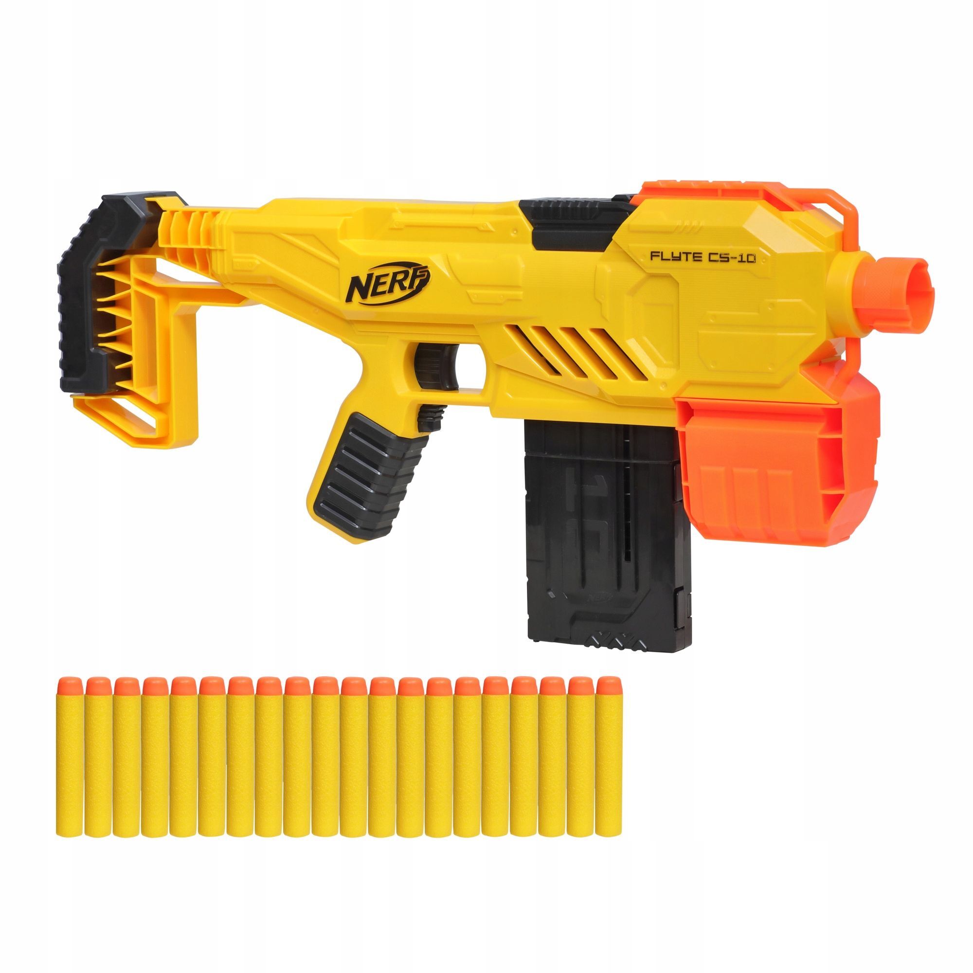 Игрушечное оружие HASBRO Nerf Alpha Strike Flyte CS-10 - Пистолет нерф  альфа страйк флайт - Нерф F8696 купить в Москве | Доставка по России.