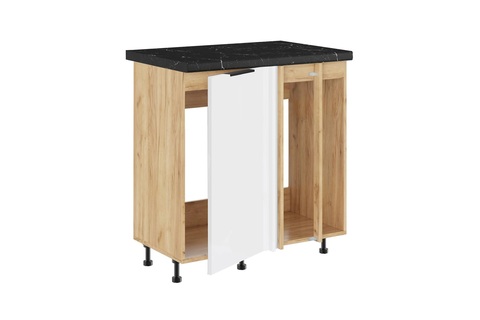 Брауни МП-850 шкаф под мойку (Стол под мойку (прямой угол) одна створка+2 фальшпанели)