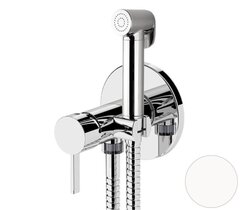 Remer Metrica MC65WBO Гигиенический душ со смесителем, белый матовый фото