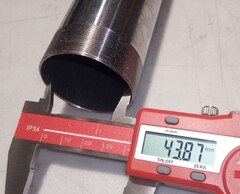 Перо вилки для Kawasaki KX125 / KX250F 2004-2008 г.в. 47*596 мм