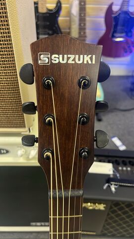 Suzuki SDG-16M акустическая гитара, верхняя дека ель, корпус красное дерево, накладка грифа палисандр