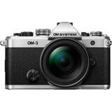 Фотоаппарат OM System OM-3 kit 12‐45mm F4 Pro серебристая