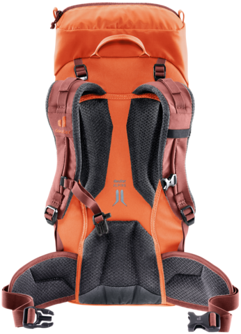 Картинка рюкзак туристический Deuter Climber 22 Papaya/Redwood - 2