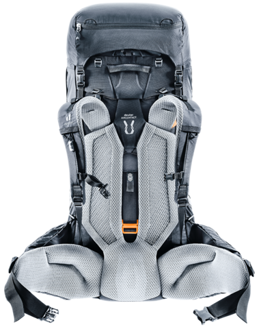 Картинка рюкзак туристический Deuter Aircontact Pro 75+10 Black - 2