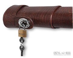 Тубус QK-S Musketeer 1x1 коричневый аллигатор