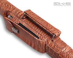 Тубус QK-S Tomahawk 1x1 светло-коричневый аллигатор