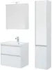 Aquanet 242523 Тумба с раковиной Гласс 70 цв.белый (242523)