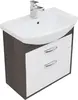 Aquanet 212652 Тумба с раковиной Aquanet Грейс 65 дуб кантербери/белый (2 ящика) (212652)