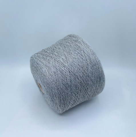 Millefili (пр.Италия). 2/15 750м/100гр, 70% Меринос, 30% Кашемир, цвет-Серый меланж(4216), арт.35083