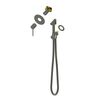 Timo 2389/13SM Смеситель встроенный с гигиеническим душем Timo Saona никель (2389/13SM)