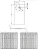 Radaway HKF180100-64 Kyntos F 180x100 antracite antracite