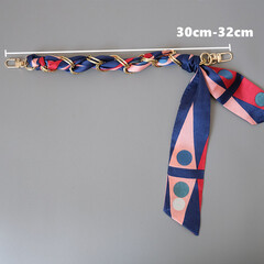 Ручка из цепочки с платком S-25