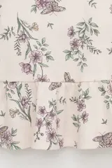 туника  для девочки  КР 302714/розовый,полевые бабочки к553
