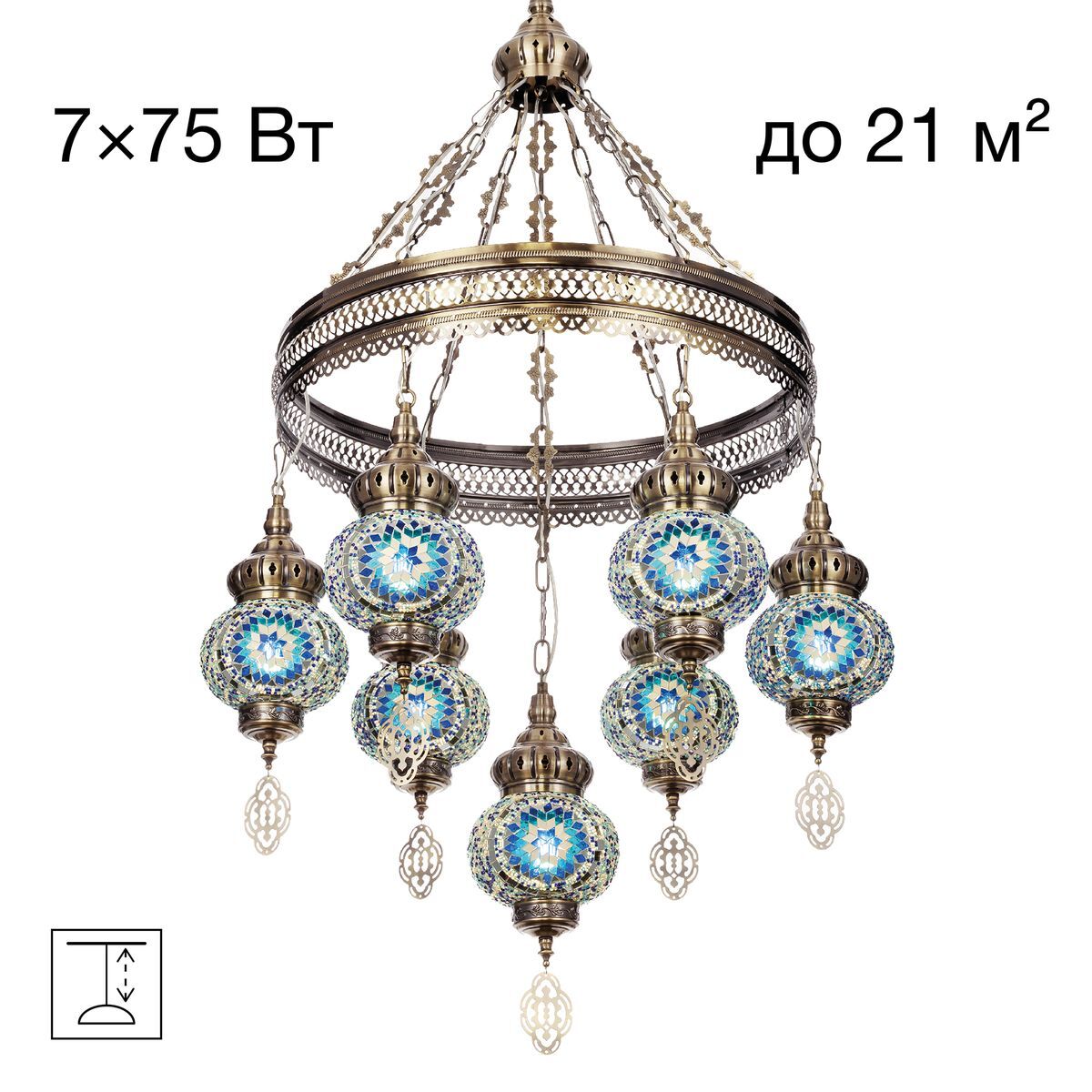 Подвесная люстра Citilux Каир CL419166